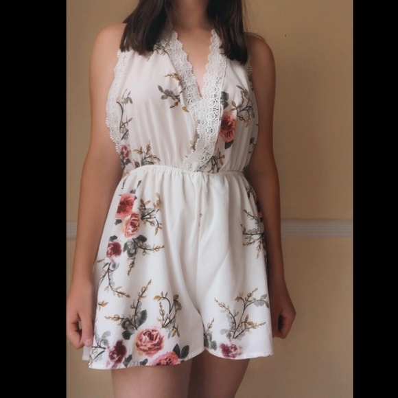 Dresses & Skirts - An open back romper/play suit